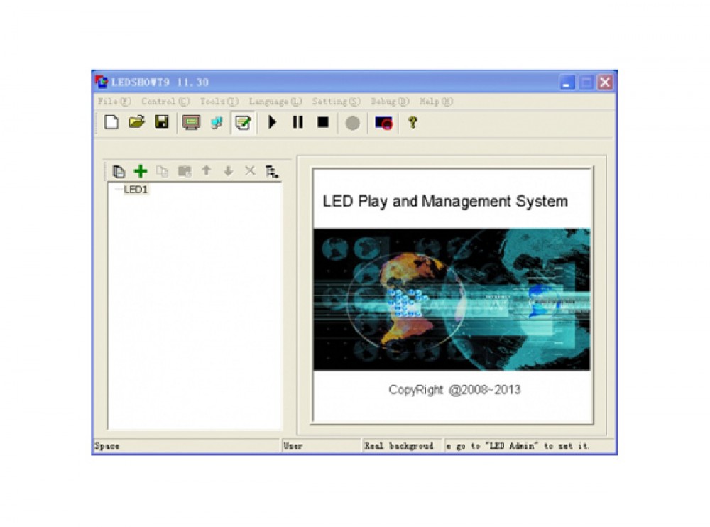 f70 led software controller